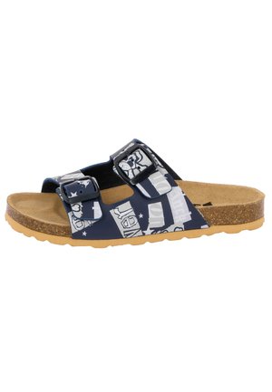 LICO ROCKY - Pantolette flach - marine grau
