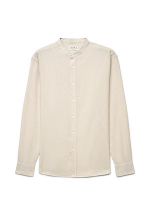 Calliope, CAMICIA TINTA UNITA - Shirt - beige chiaro melange
