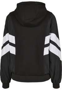 Urban Classics Džemperis su gobtuvu - black/white