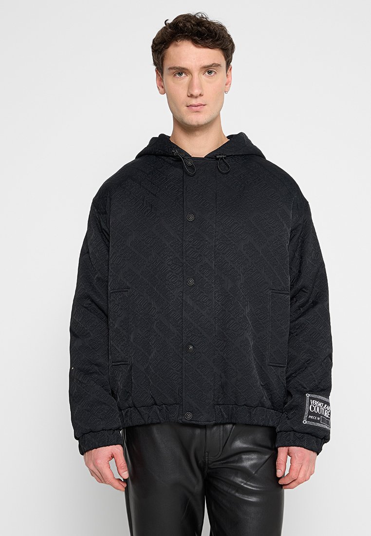 Versace Jeans Couture Sweater met rits zwart