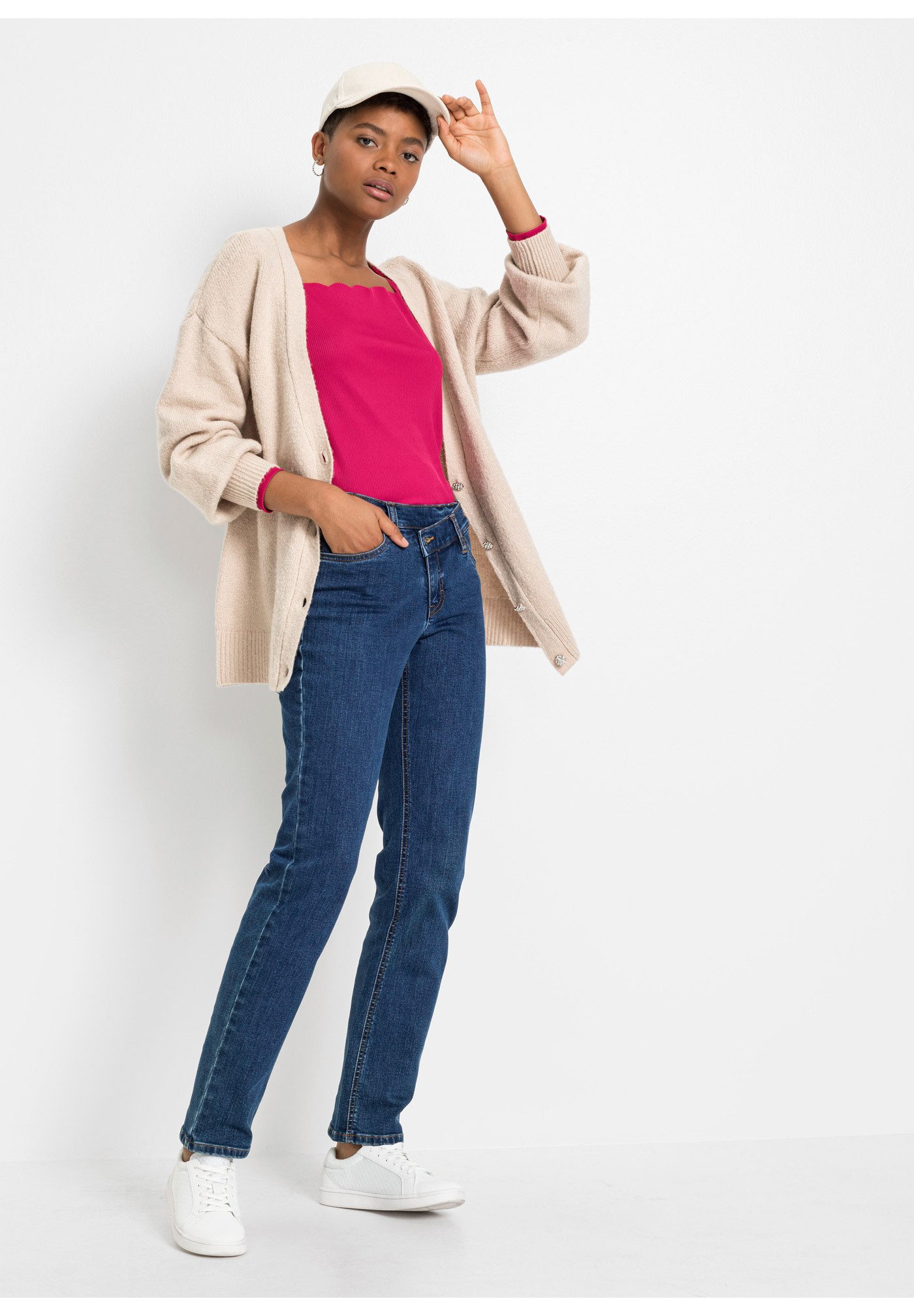 bonprix Jeans bootcut - blue/blu denim - Zalando
