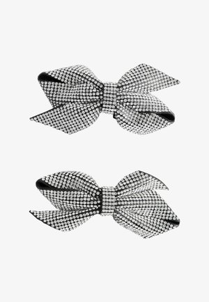 Next CHRISTMAS BOW - Matu veidošanas piederums - silver tone