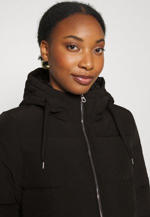 OLMDOLLY LONG PUFFER COAT - Winterjas - black
