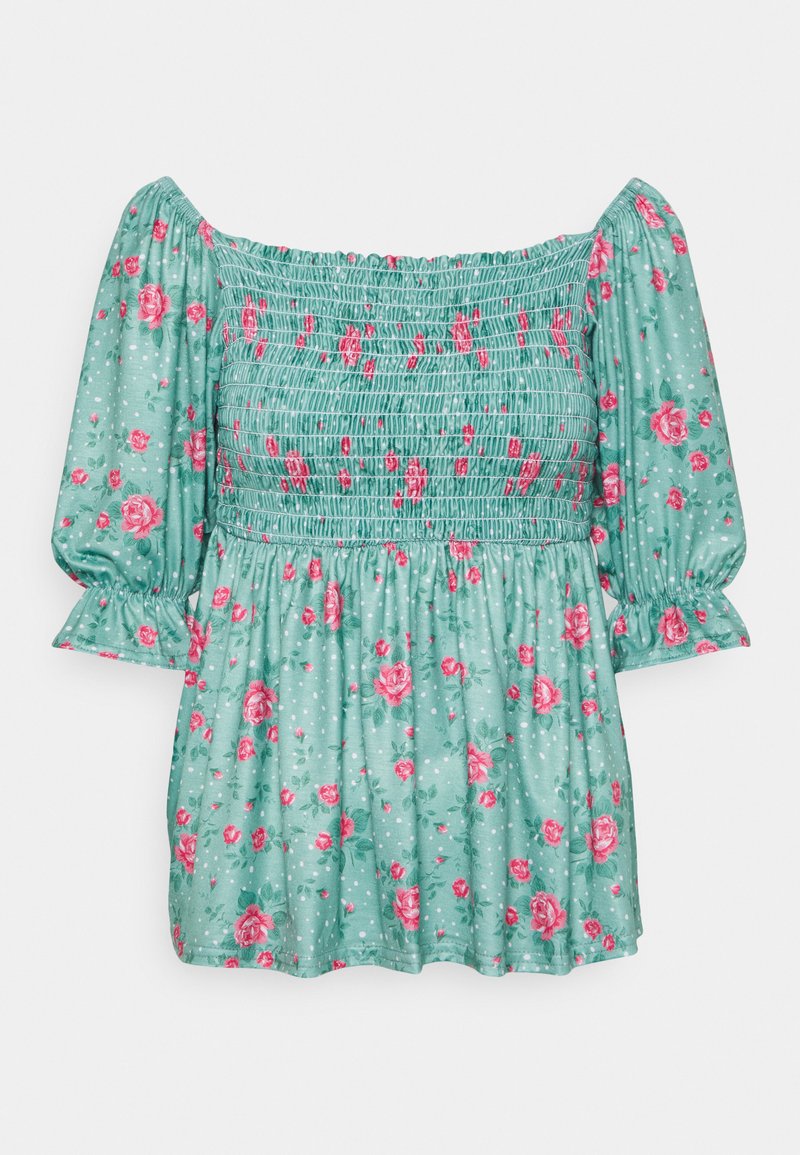 In The Style T-shirt print groen