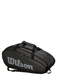 Wilson Tour 2 Comp Small Black Schlägertasche Schwarz Grau Neu Wilson Tour 2 Comp Small Black Schlägertasche Schwarz Grau Neu