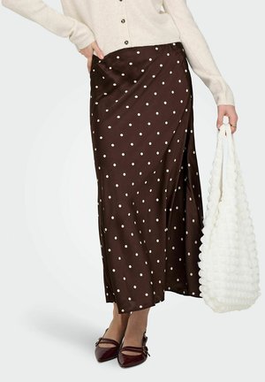 GERADER  - A-line skjørt - puce