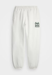 WIMBLEDON CREST FLEECE SWEATPANT - Teplákové kalhoty - ceramic white