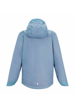 Regatta, REGATTA LEVER HOODED WATERPROOF JACKET WATERPROOF JACKETS UNISEX - Impermeable - washed denim peach pink