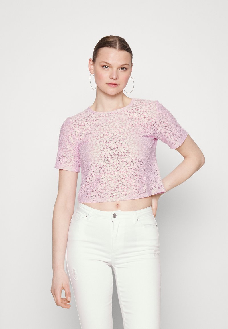 Pieces PCKAMILLE - T-Shirt print - pink lady/pink - Zalando.ch