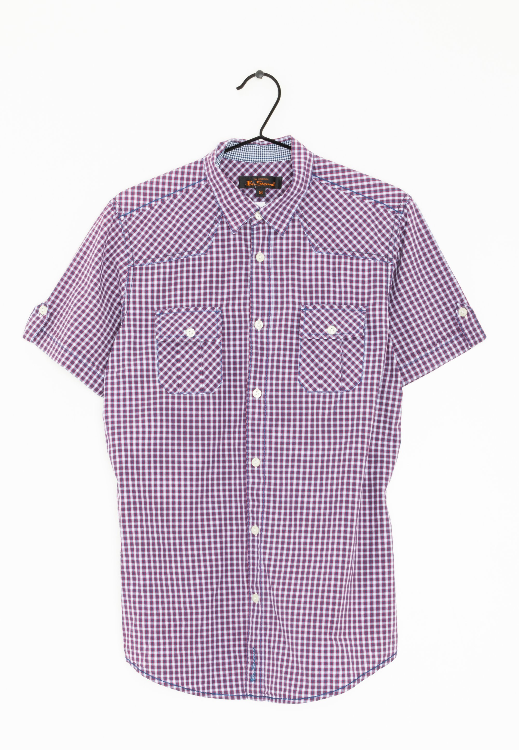 Chemise Homme BEN SHERMAN, Taille S, Bleu - Occasion Très Bon État