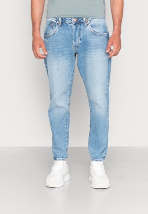 Tapered-Farkut - light-blue denim