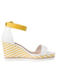 Marco Tozzi BY GUIDO MARIA KRETSCHMER - High Heel Sandalette - white/yellow