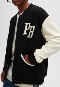 PULL&BEAR Bomberjacka - mottled black