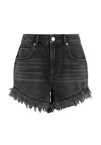 AllSaints HAILEY - Shorts vaqueros - washed black