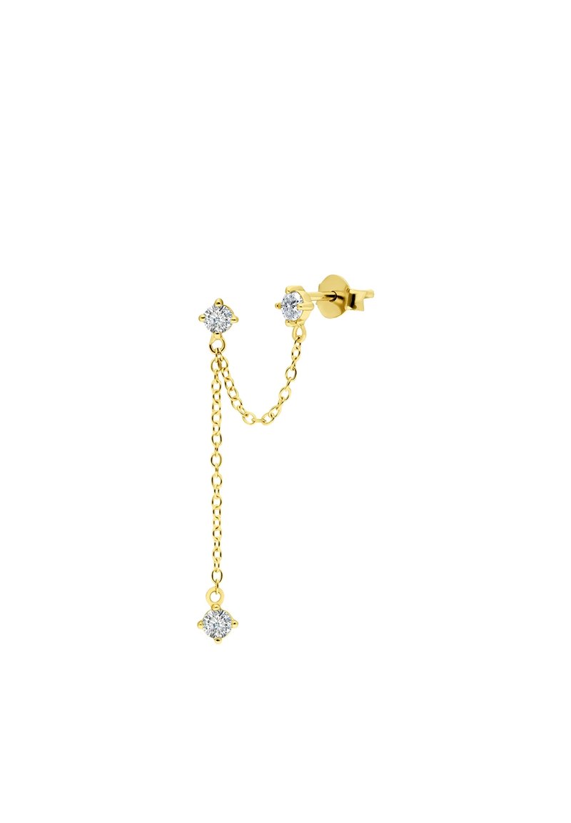 Lucardi DROP - Single earring - gold-coloured