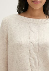 TOM TAILOR Strickpullover - doeskin melange
