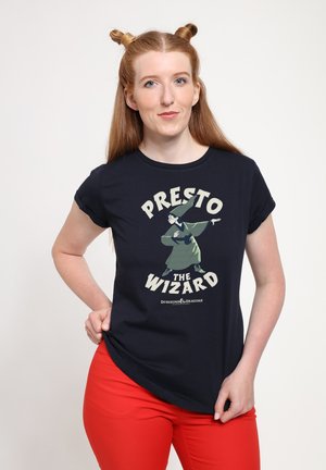 DUNGEONS DRAGONS PRESTO WIZARD - T-shirt imprimé - navy blue