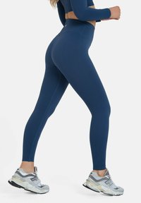 SQUATPROOF RETAINED SEAMLESS HIGH WAIST  - Tajice - navy