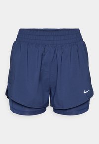 ONE - 2-in-1 Shorts - midnight navy/white