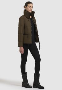 khujo FLAIRE - Winterjacke - dunkeloliv