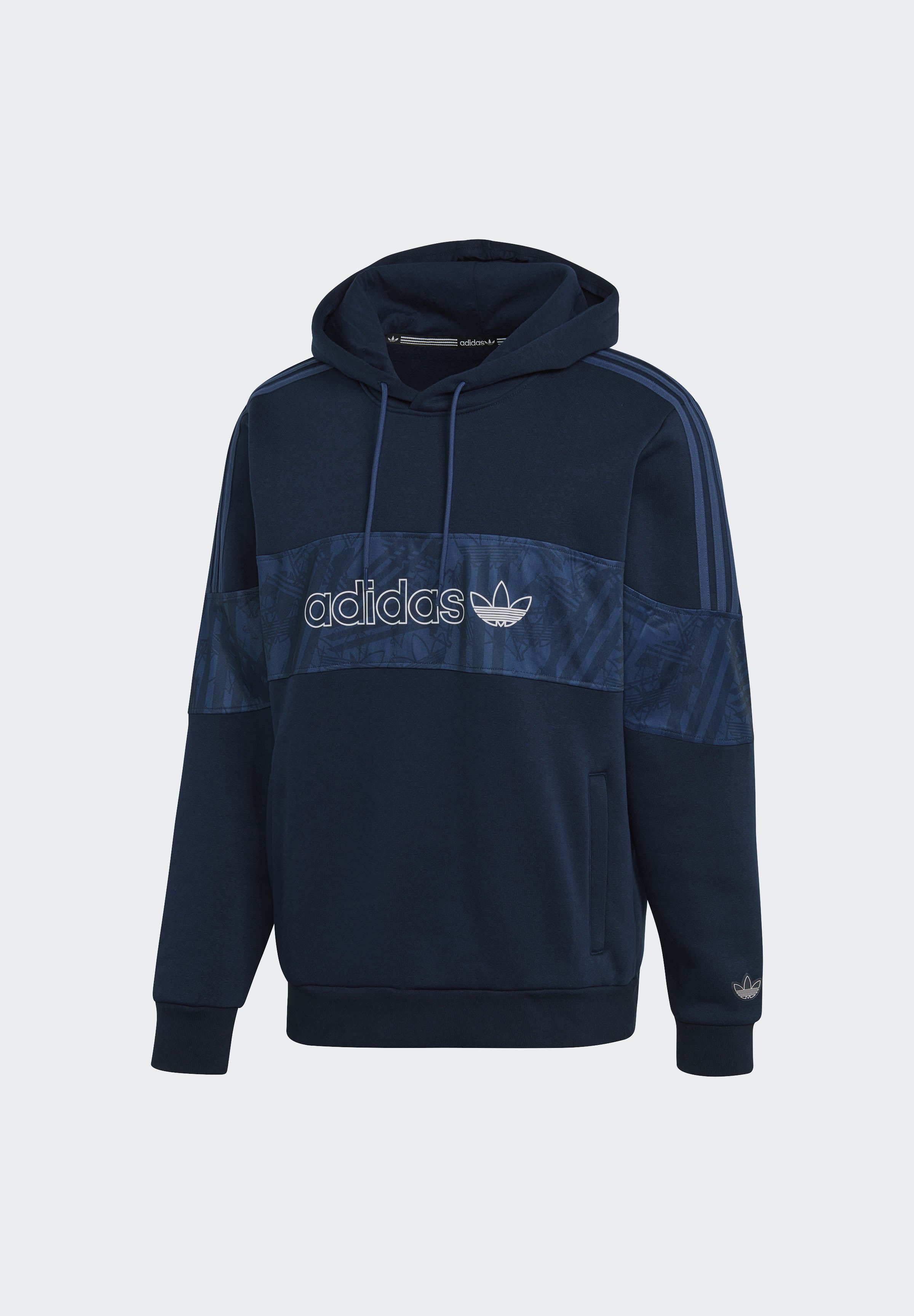 adidas Originals BX 2O HOODIE Kapuzenpullover blueblau adidas Originals BX 2O HOODIE Kapuzenpullover blueblau