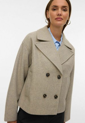 VMVINCELINE SHORT - Suknjič - silver mink