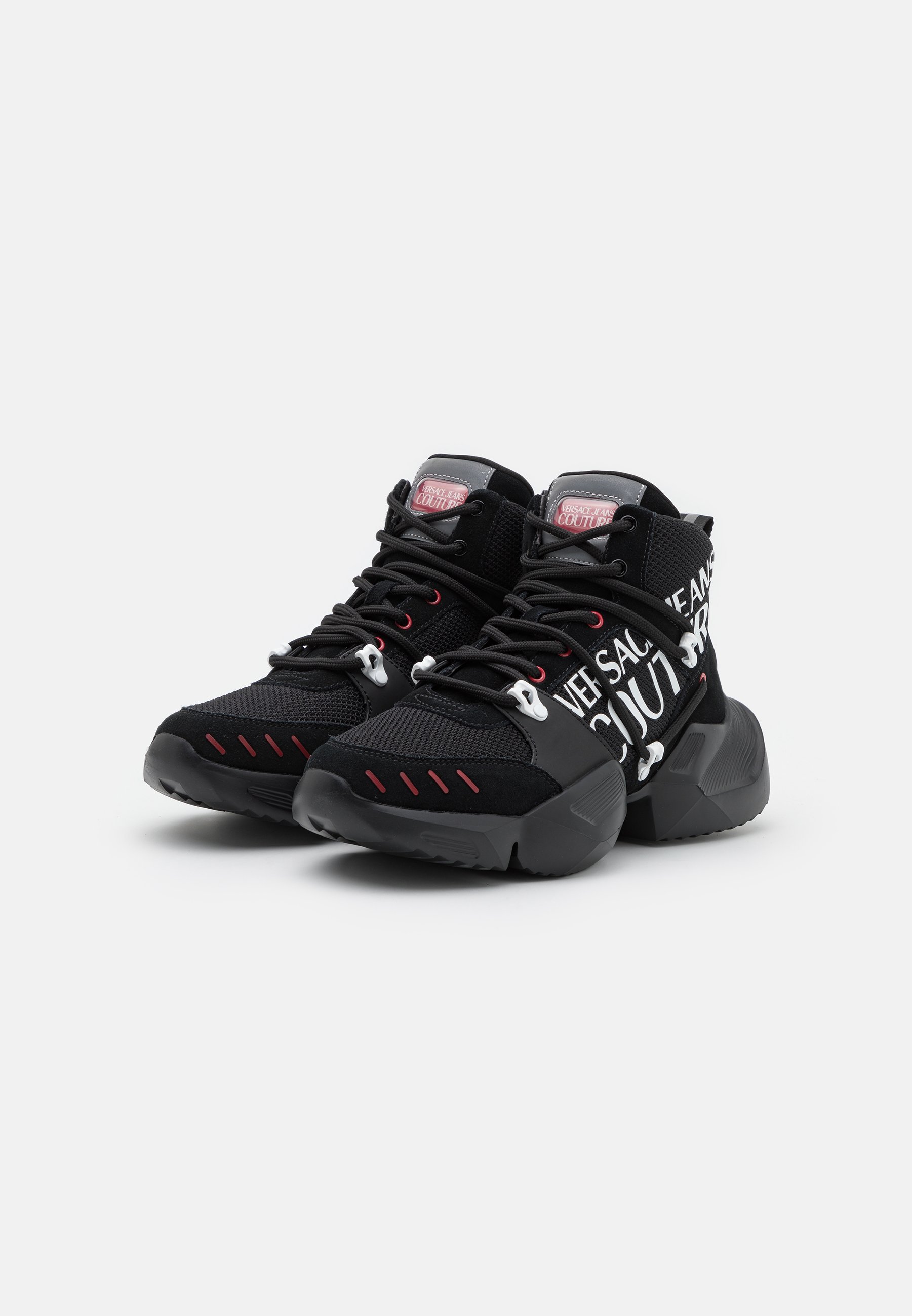 Versace Jeans Couture GRAVITY - Sneakers hoog - nero/Zwart - Zalando.nl