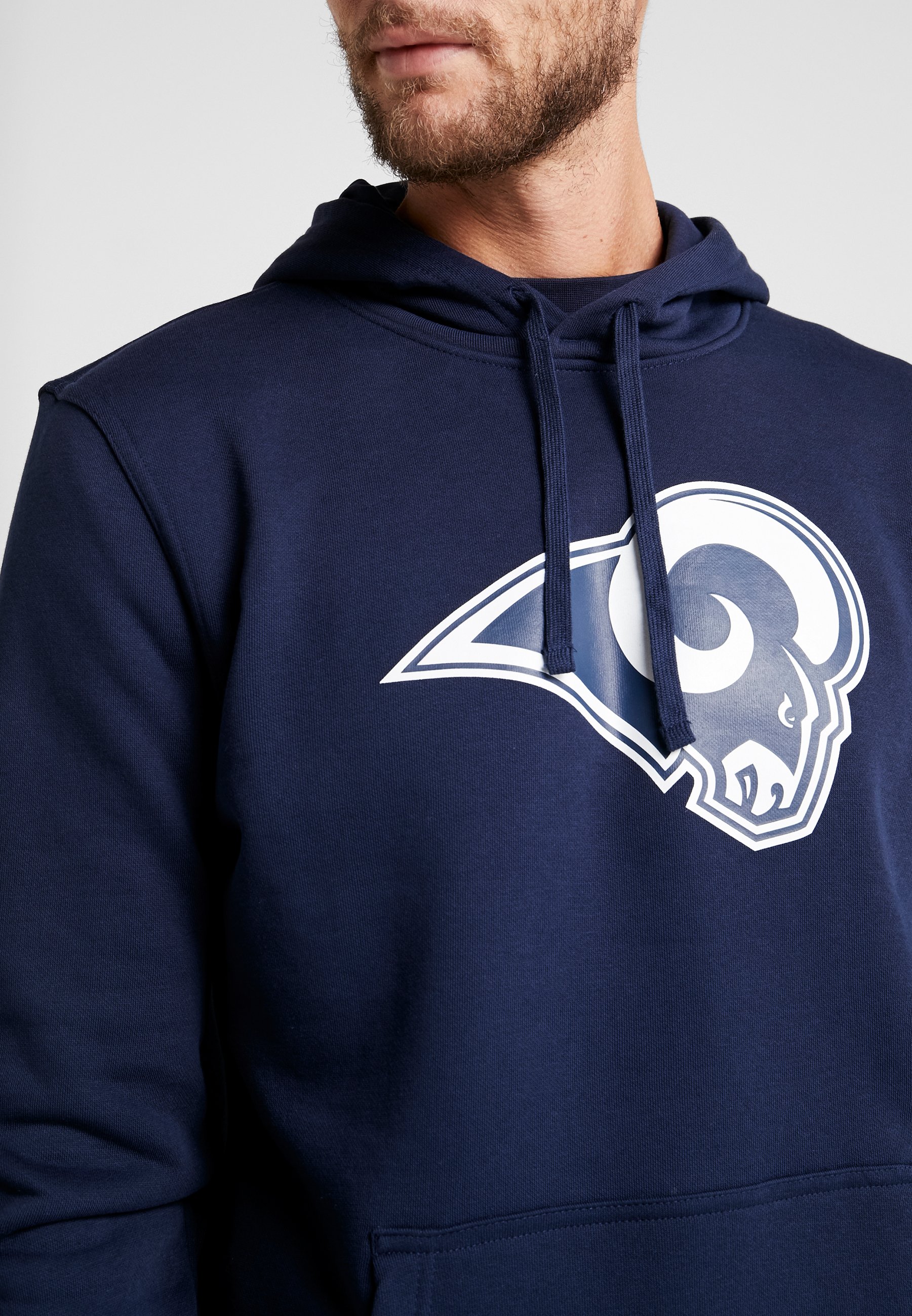 New Era NFL LOS ANGELES RAMS LOGO HOODIE New Era Los Angeles Rams Hoody NFL American Football