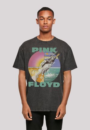 F4NT4STIC PINK FLOYD OVERSIZE  - Print T-shirt - schwarz