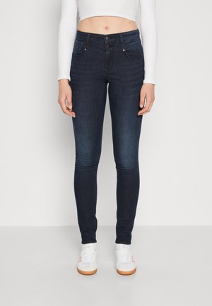 ONLY ONLWAUW  - Jeans Skinny Fit - blue black denim