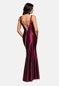 Ombre Ballkleid - dark red