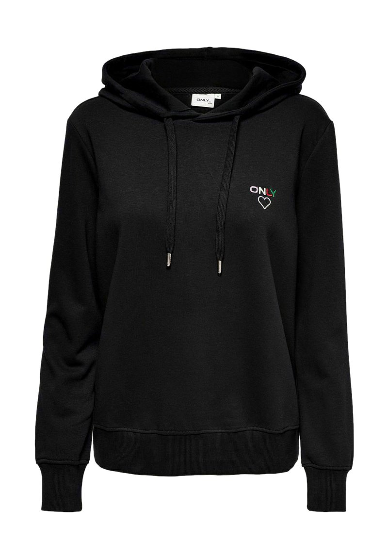 ONLY LOGOPRINT - Hoodie - black