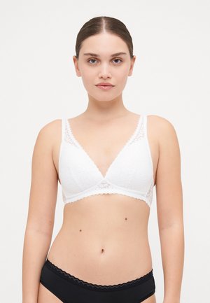 DAILY TRIANGLE BRA - Triangel BH - white