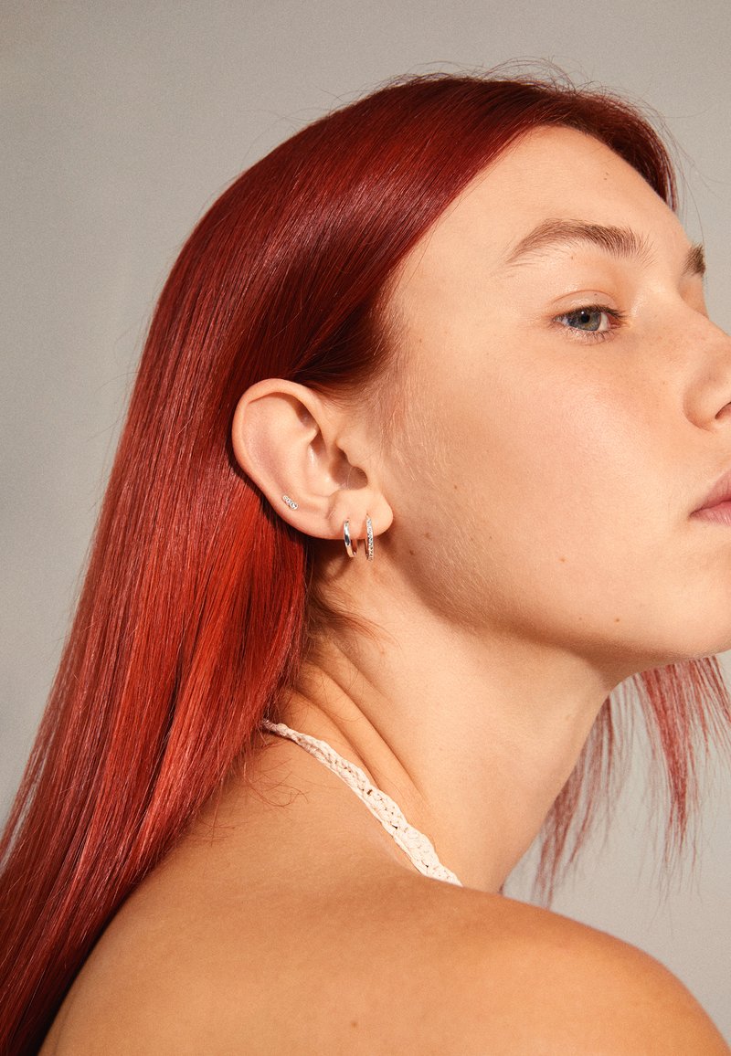 Damen Halsketten | Pilgrim Ohrringe silver plated/silberfarben - QX52113 Damen Halsketten | Pilgrim Ohrringe silver plated/silberfarben - QX52113