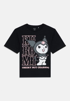 NKFAKISA KUROMI BOX - Print T-shirt - black