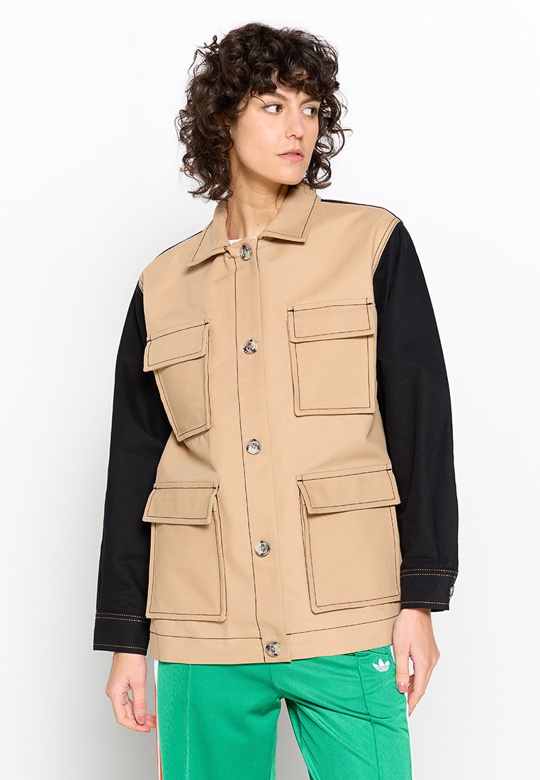 MUNTHE Lichte jas camel MUNTHE Lichte jas camel