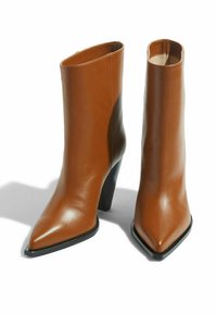 Scarosso EMILY - Gležnjače s visokom petom - chestnut calf
