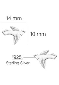 Sofia Milani BIRD - Øreringe - silver coloured