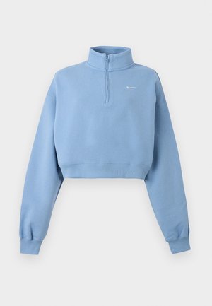 Nike Sportswear, CROP - Sweatshirt - bleached lilac/sail