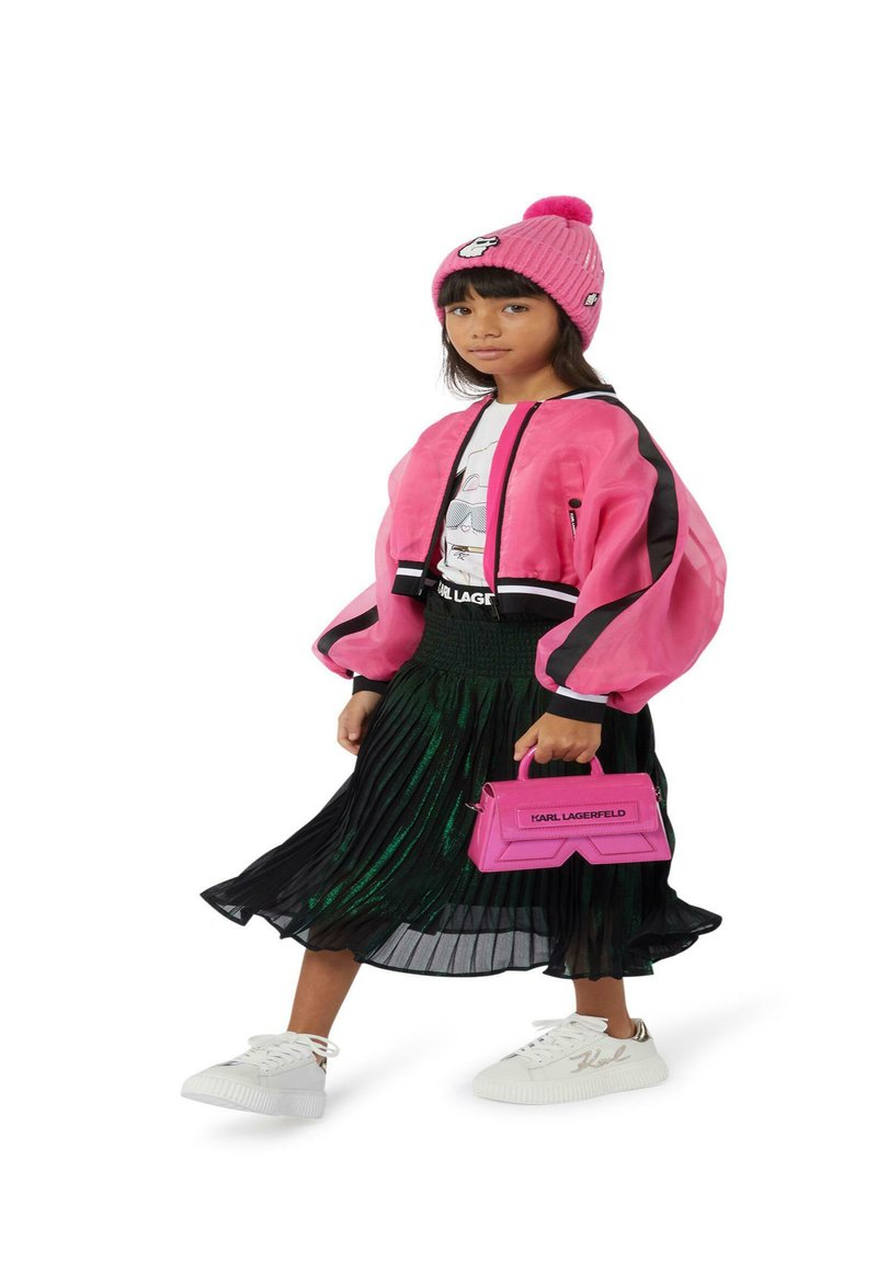 KARL LAGERFELD KIDS MIDI IRISÉE - Jupe trapèze - rain forest