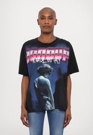 Print T-shirt - black
