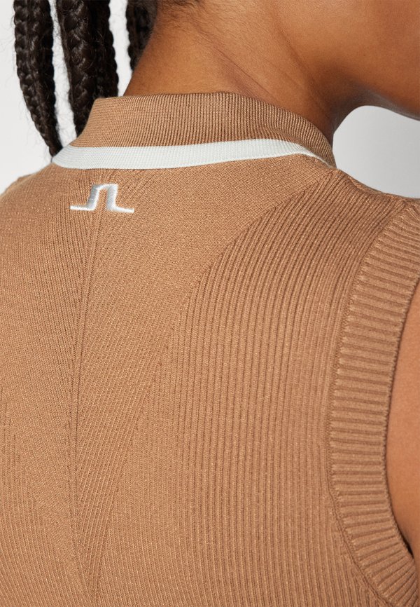 RAMONA - Polo shirt - tigers eye2