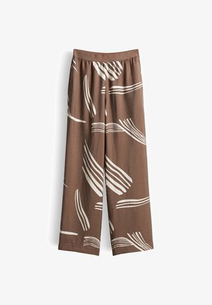 someday., WIDE LEG PRINT - Broek - hazelnut
