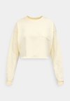 CROP LOGO COTTON JERSEY - Πάνω μέρος πιτζάμας - pear sorbet