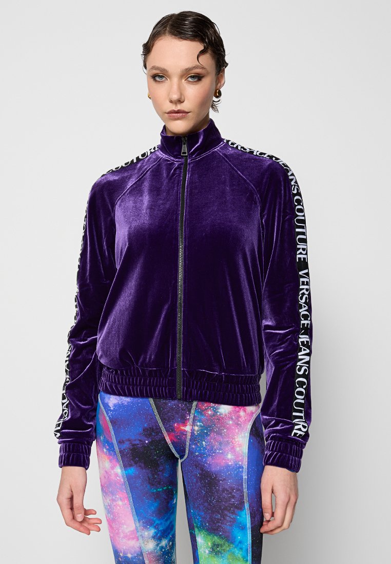 Versace Jeans Couture Lichte jas paars