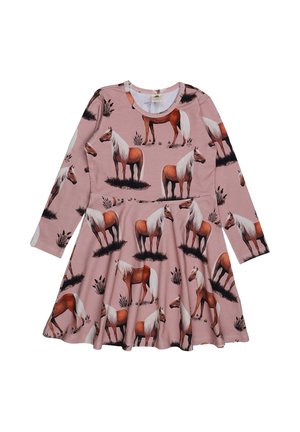 BEAUTY HORSES - Jersey dress - pink