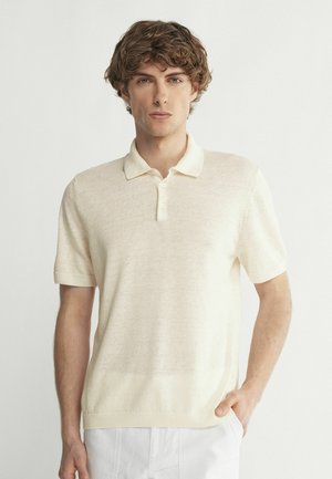 Poloshirt - natürlich natural ecru