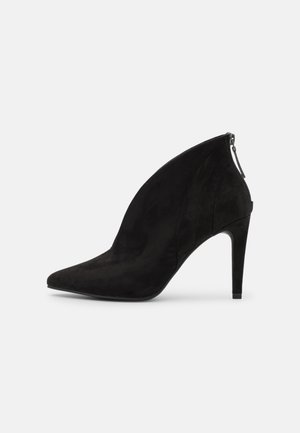 Bottines à talons hauts - black