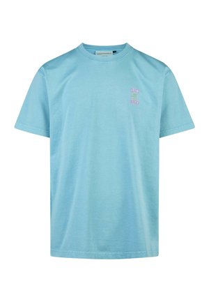 Print T-shirt - milky blue