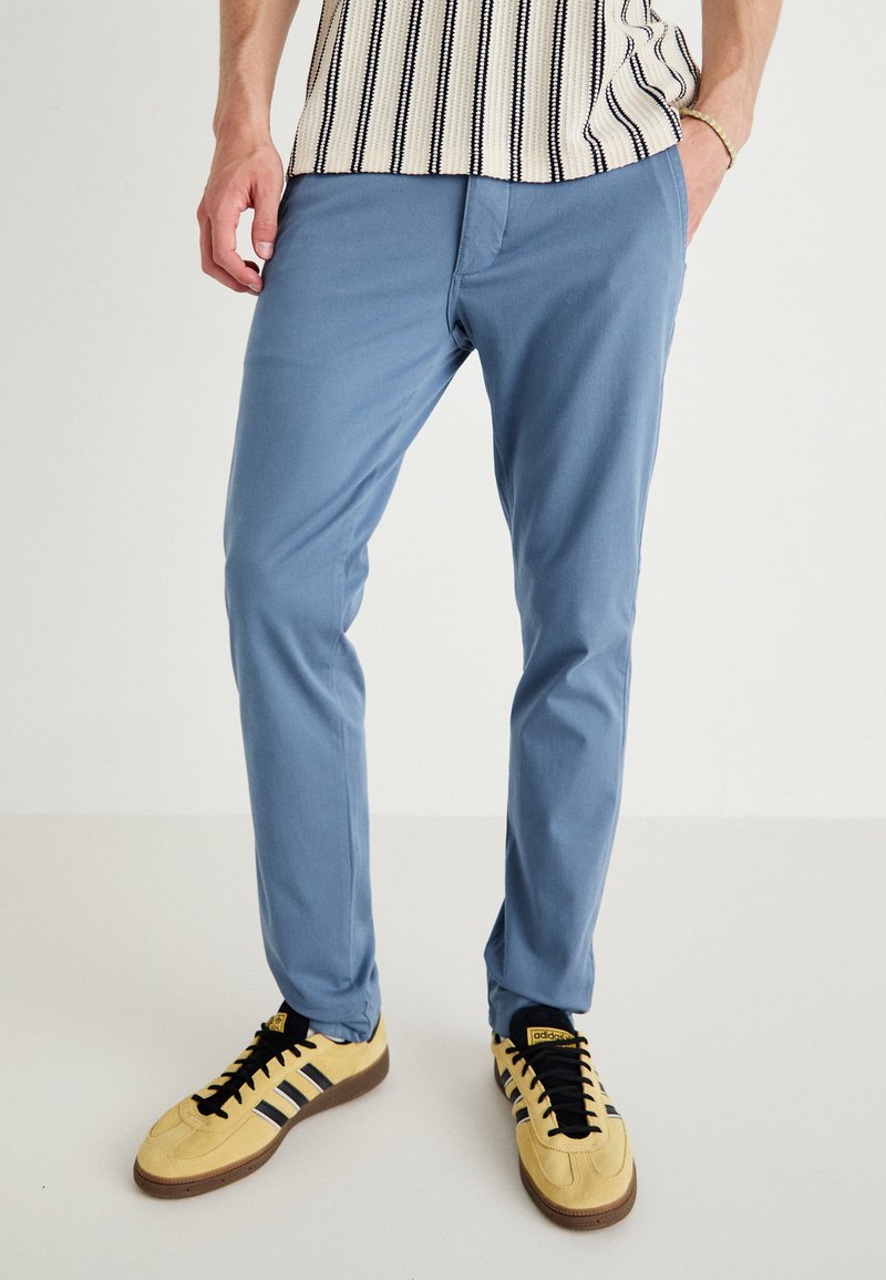 DOCKERS SMART SUPREME FLEX SKINNY - Chino - bluefin